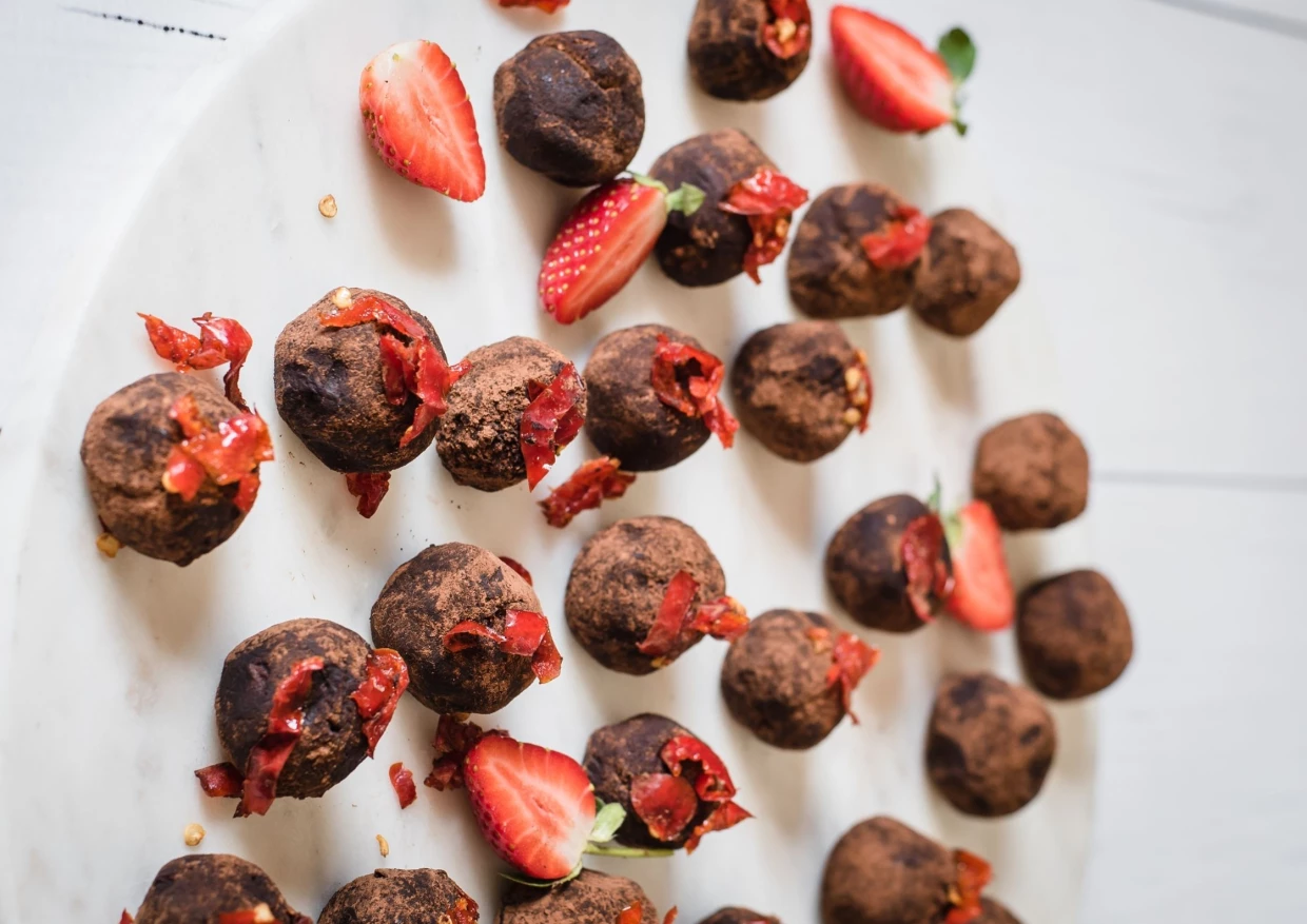 PEPPADEW® Chocolate Truffles Recipe Food Network UK