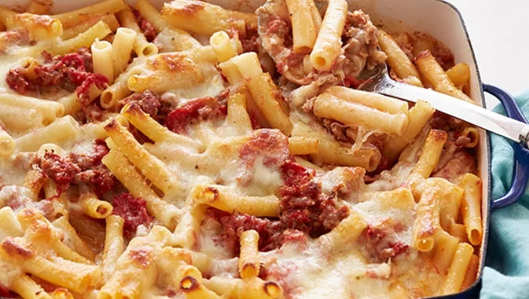 Baked Ziti Recipe | Food Network UK
