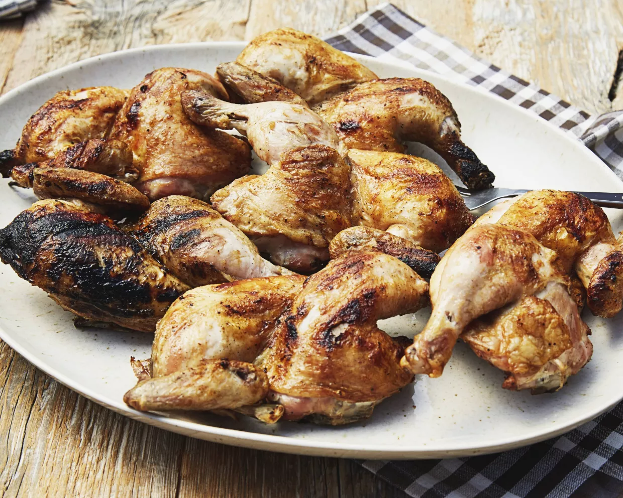 Barbecued Chicken Recipe | Food Network UK