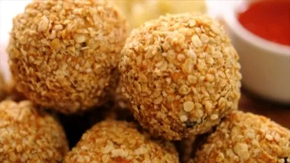 Black Pudding Fritters Recipe | Food Network UK