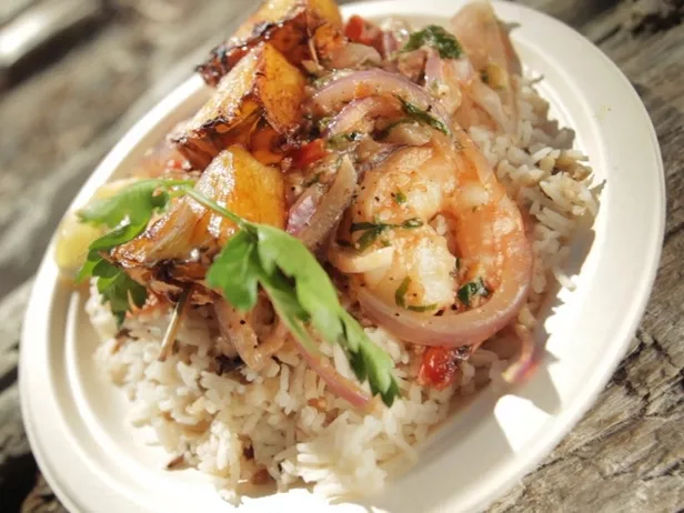 Bonzai prawns Recipe | Food Network UK