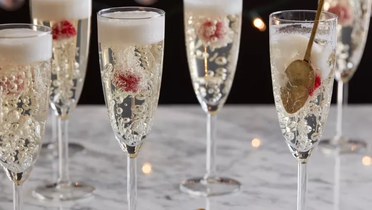 Champagne Jelly Flutes Recipe | Food Network UK