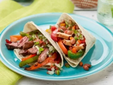 Chicken and Beef Fajitas-image