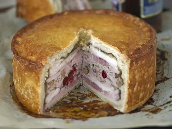 Chicken and Ham Pie Recipe | Food Network UK
