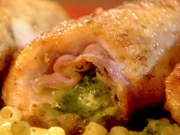 Chicken rollatini with ditalini Recipe | Food Network UK
