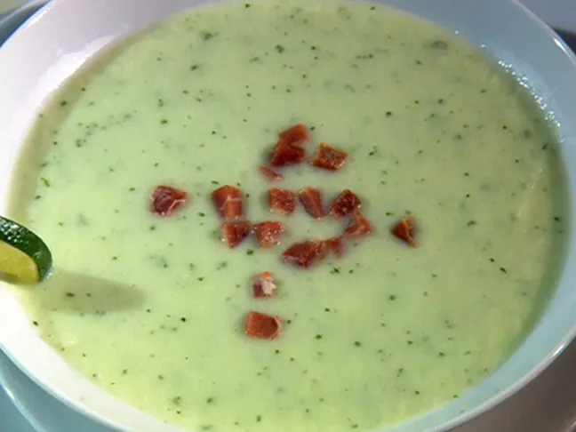 Chillout honeydew soup with ham Recipe | Food Network UK