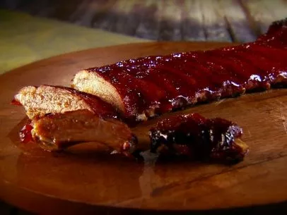 Chipotle-Plum BBQ Pork Ribs Recipe | Food Network UK