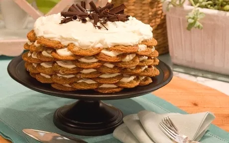 Chocolate-Chip-Cookie Icebox Cake Recipe | Food Network UK