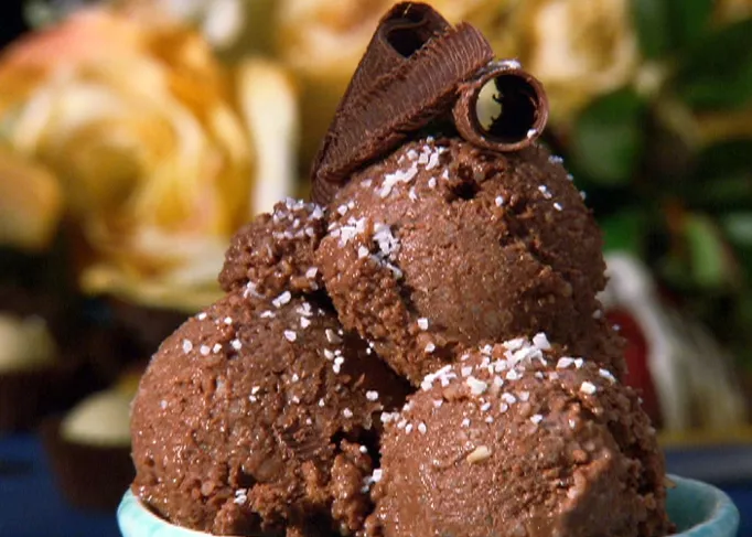 Chocolate grits ice cream Recipe | Food Network UK