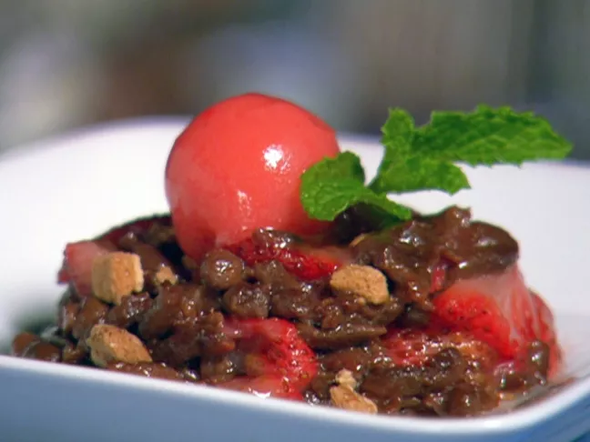 Chocolate spaetzle Recipe | Food Network UK