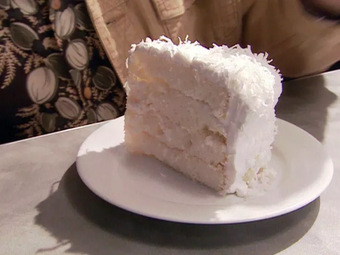 Coconut Cake with 7-Minute Frosting Recipe | Food Network UK