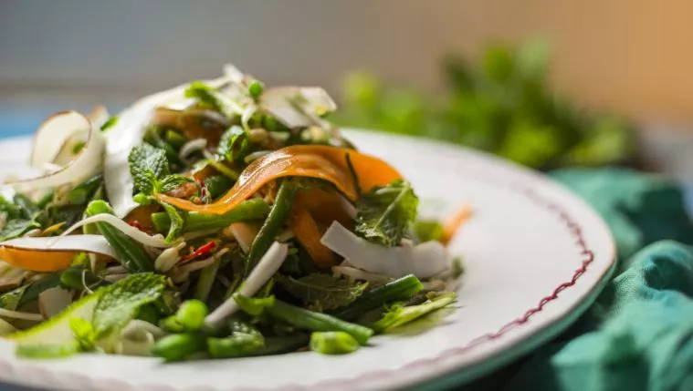 Coconut and Cucumber Salad Recipe | Food Network UK