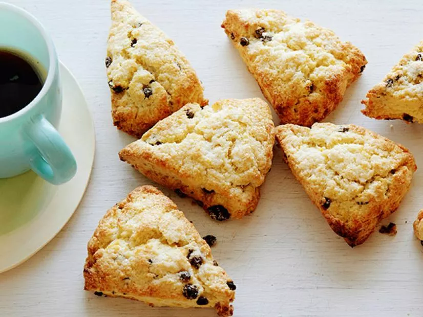 Cream Scones With Currants Recipe | Food Network UK