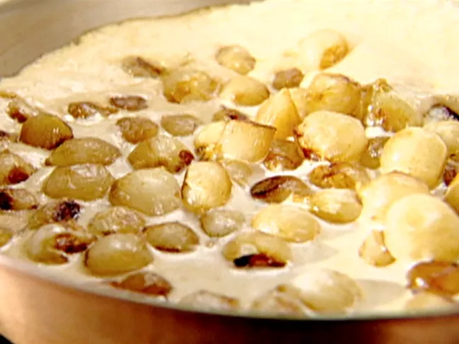 Creamed pearl onions Recipe | Food Network UK