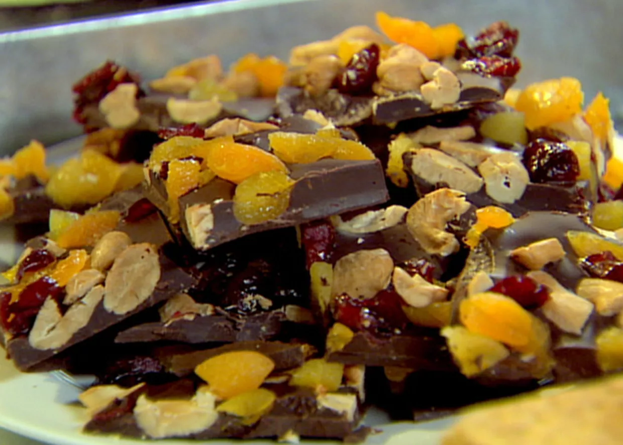 French Chocolate Bark Recipe | Food Network UK
