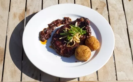 Grenadian Chocolate Braised Pork Chops Recipe | Food Network UK