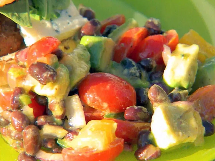 Guacamole salad Recipe | Food Network UK