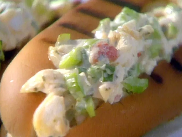 Halibut lobster roll Recipe | Food Network UK