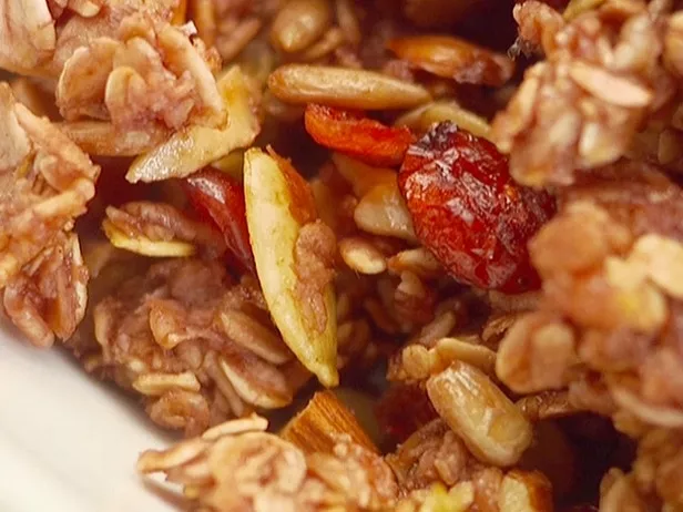 Homemade Cranberry Nut Granola Recipe | Food Network UK