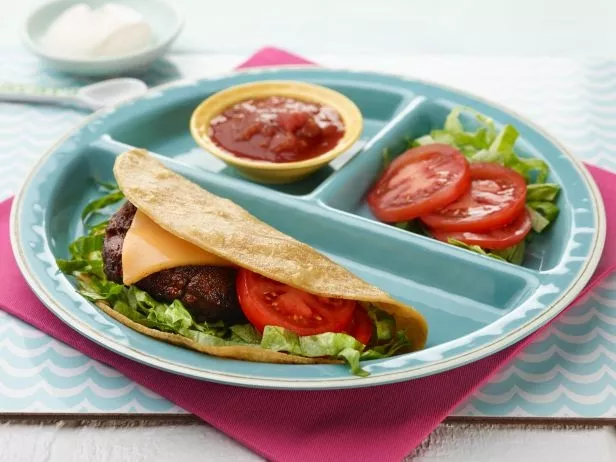 Taco Cheeseburger Recipe | Food Network UK