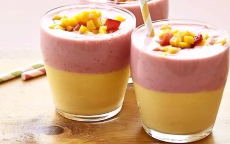 Layered Smoothies Recipe | Food Network UK