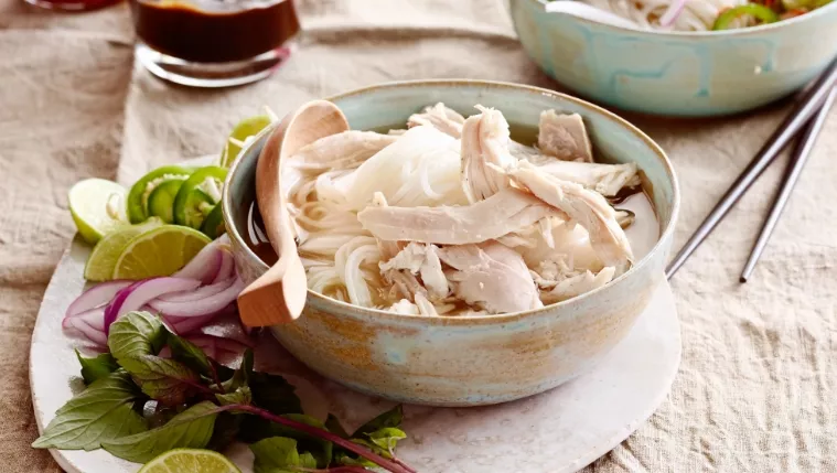 Leftover Roast Turkey Pho Recipe | Food Network UK