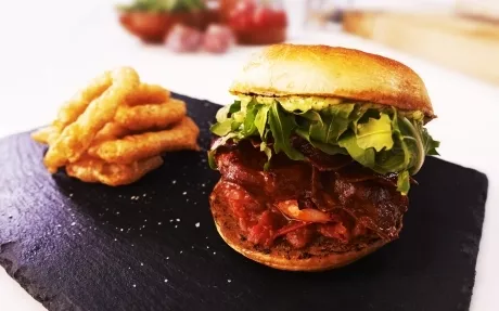 Lobster and Chorizo Burger Recipe | Food Network UK
