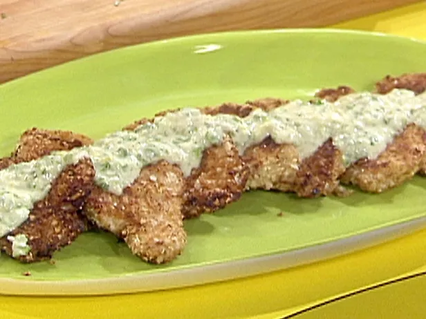 Macadamia crusted tilapia with white chocolate beurre blanc Recipe | Food Network UK