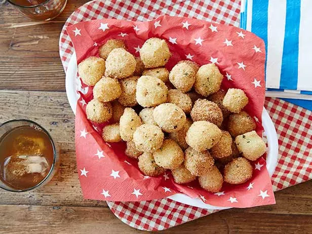 Mama's Cornmeal Hushpuppies Recipe | Food Network UK