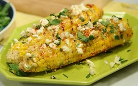 Charred Chilli Corn Recipe | Food Network UK