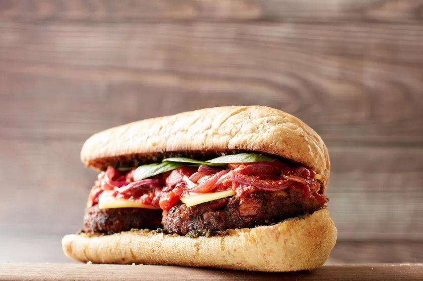 Meatless Marinara Sub Sandwich by Mary McCartney Recipe | Food Network UK