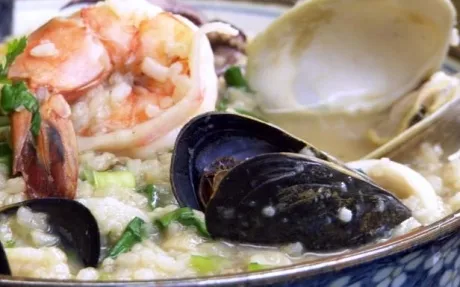 Mixed Seafood Congee Recipe | Food Network UK