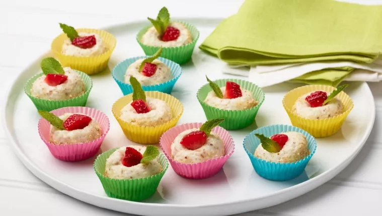 No-Bake Cheesecake Thumbprints Recipe | Food Network UK