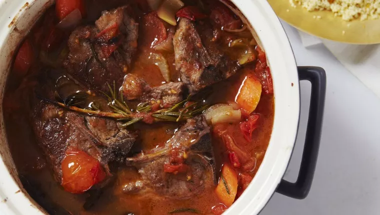 Organic Lamb with Blood Oranges Recipe | Food Network UK