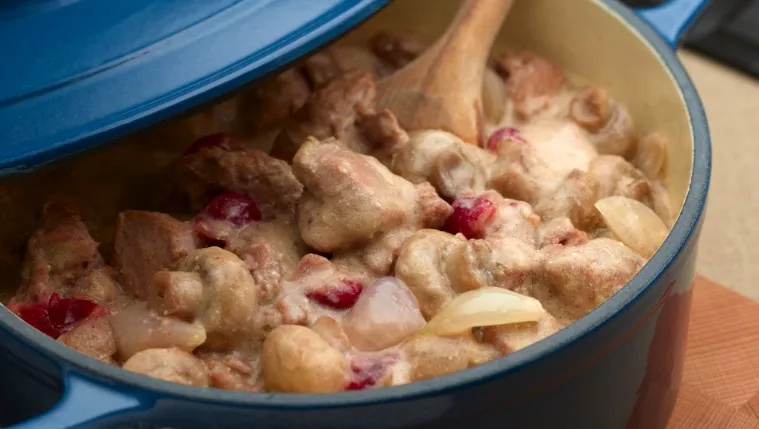 Organic Turkey and Cranberry Casserole Recipe | Food Network UK