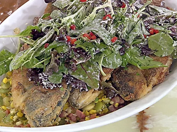 Pan-fried trout Recipe | Food Network UK