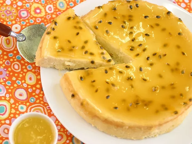 Passion fruit cheesecake Recipe | Food Network UK