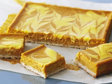 Pumpkin Swirl Squares