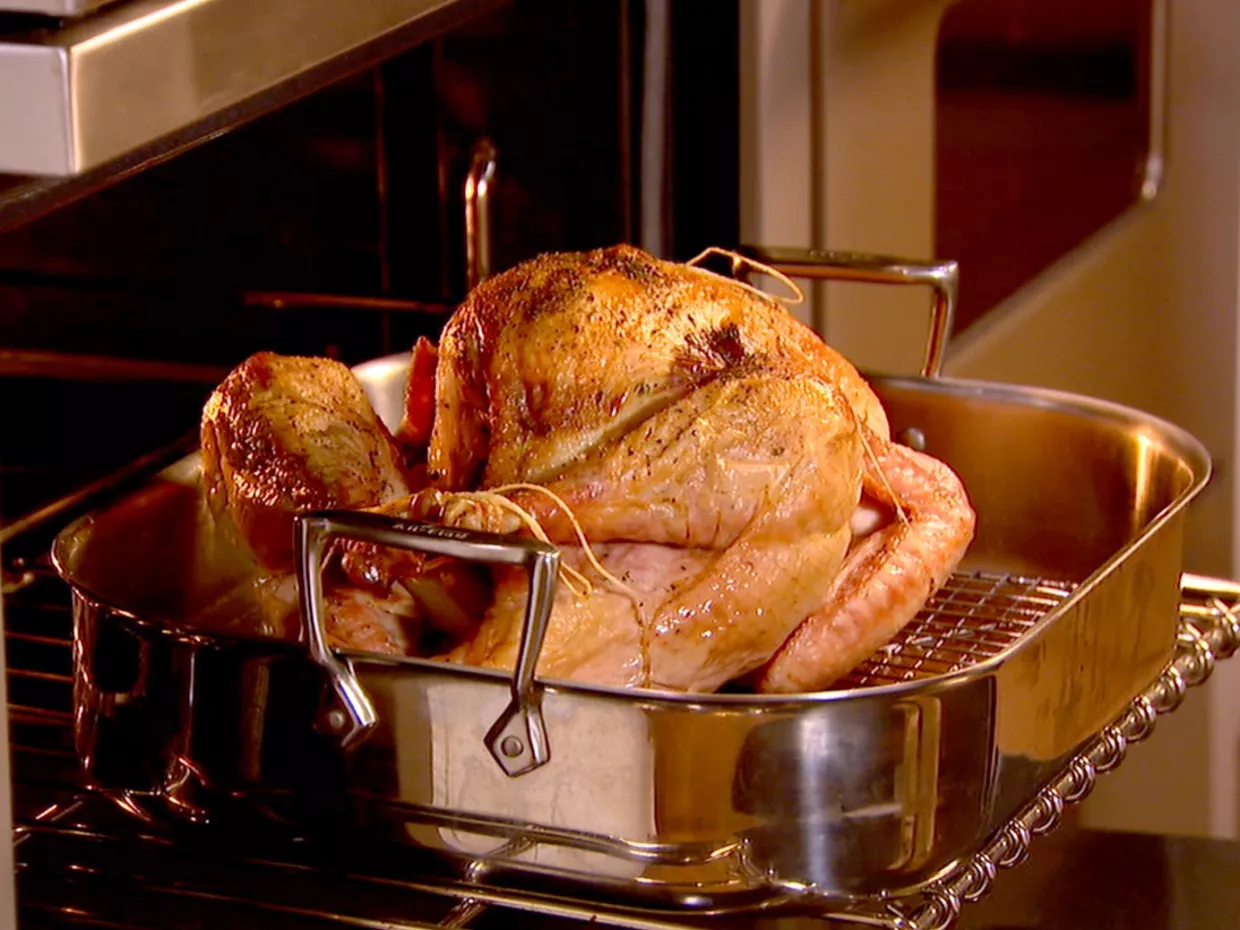 Roast Turkey with Truffle Butter Recipe | Food Network UK