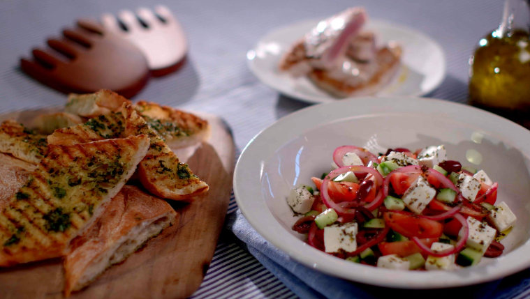 Greek Salad Recipe | Food Network UK