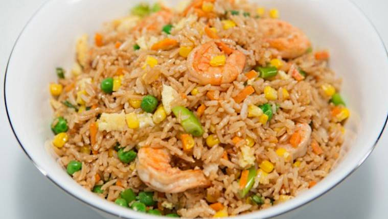 Shrimp Fried Rice Recipe | Food Network UK