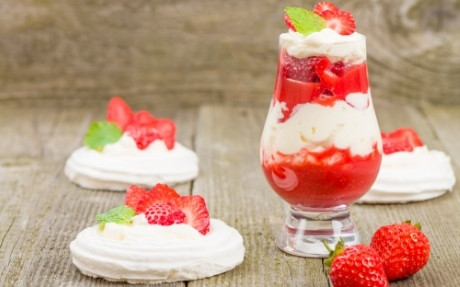 Strawberry Pimm's Trifle Recipe | Food Network UK