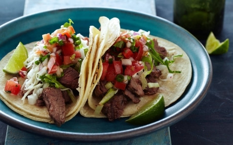Tacos Carne Asada Recipe | Food Network UK