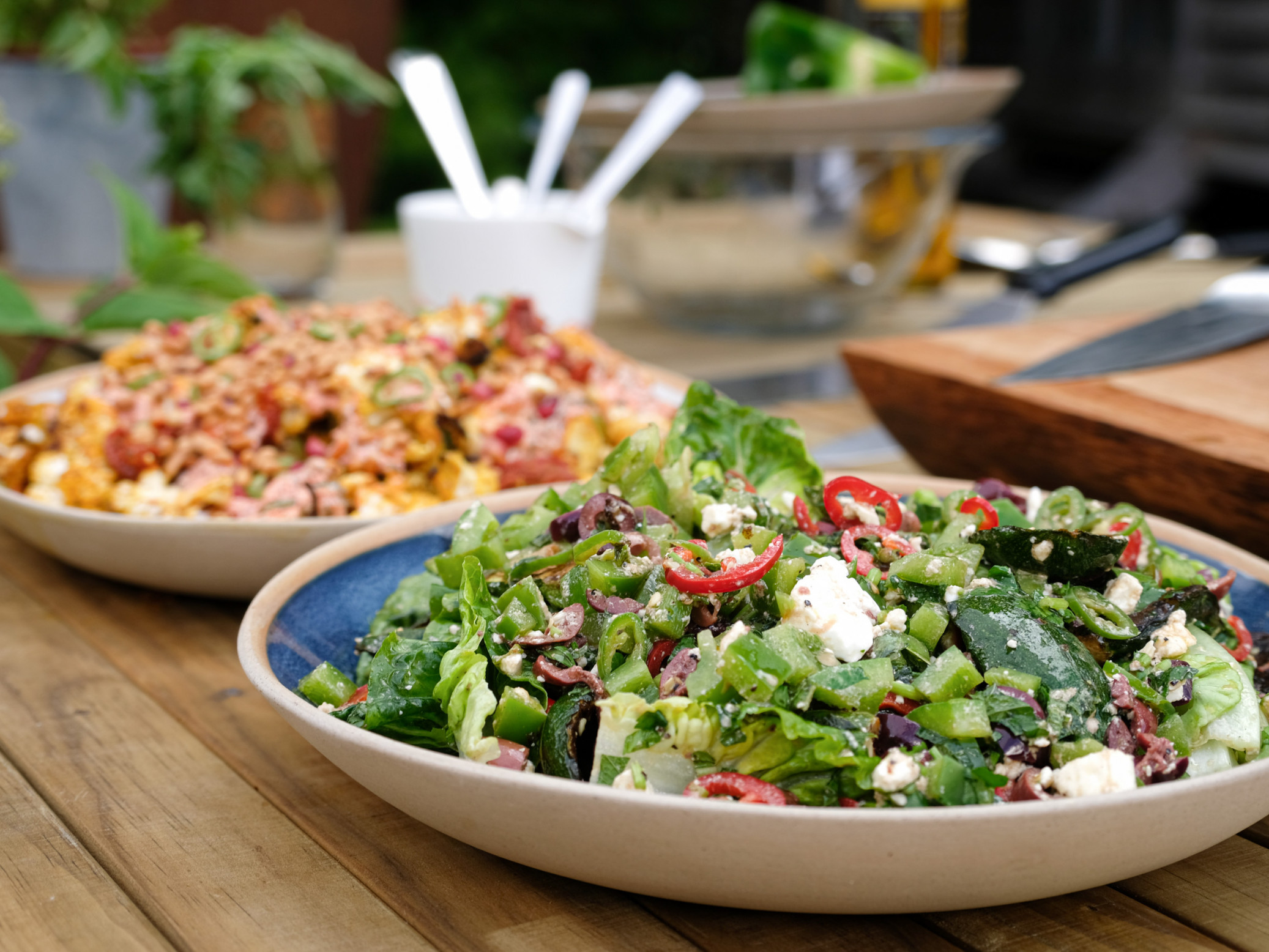 Tom Kerridge's Barbecued Courgette Salad Recipe Food Network UK