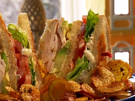 Turkey Club Recipe | Food Network UK
