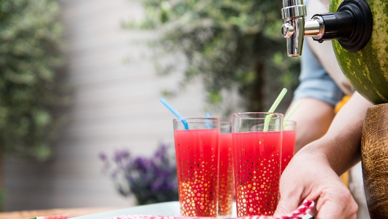 Watermelon Punch Keg Recipe | Food Network UK