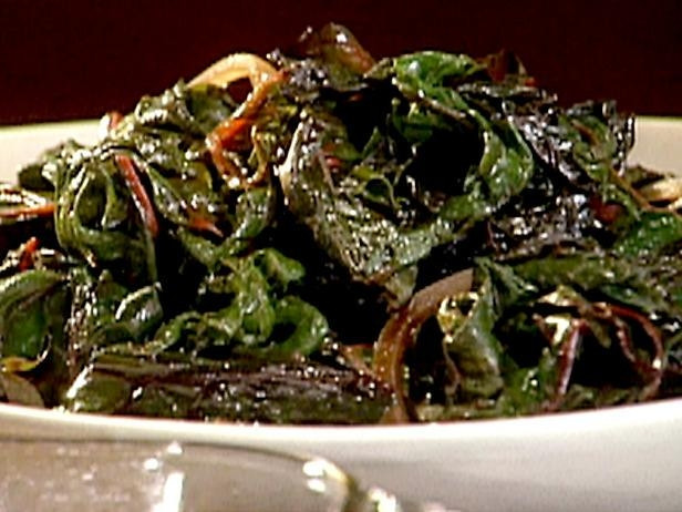 Wilted chard Recipe | Food Network UK
