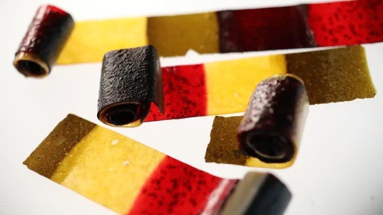 Rainbow Fruit Ribbon Recipe | Food Network UK