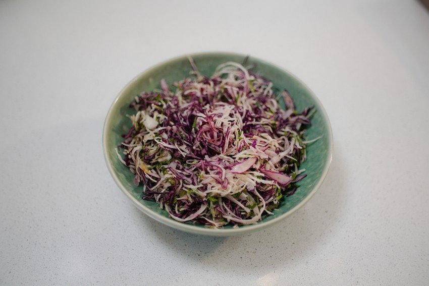 Tom Kerridge's Red and White Slaw Recipe | Food Network UK