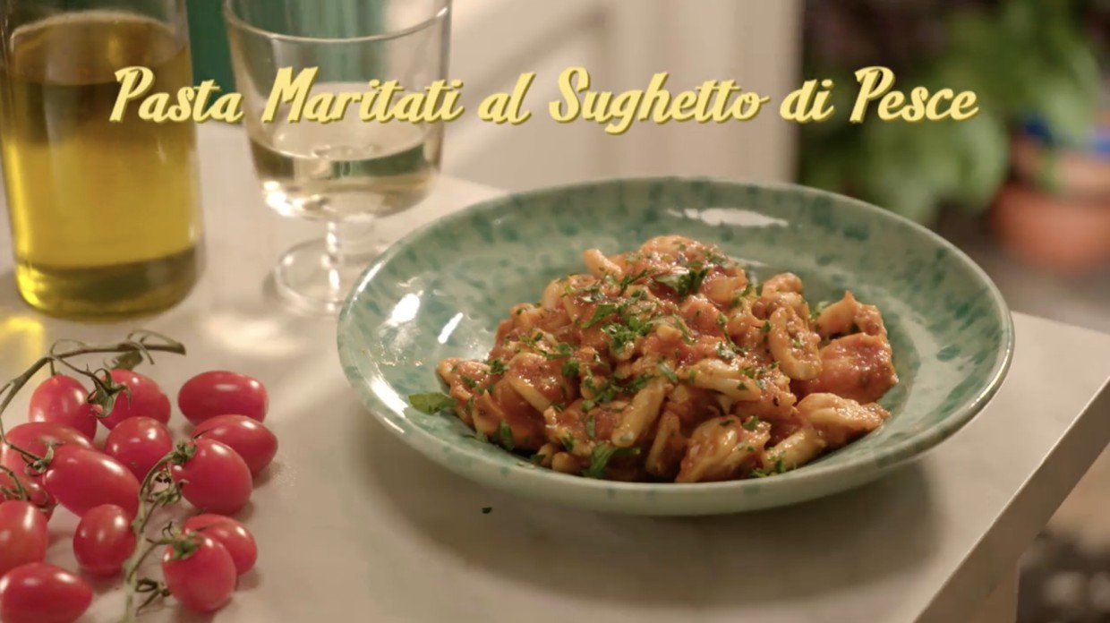 Sophie Grigson's Pasta Maritati al Sughetto di Pesce Recipe | Food Network UK